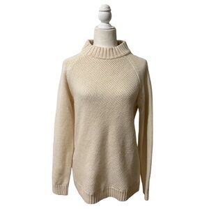Steven Alan Ivory Turtleneck Sweater
